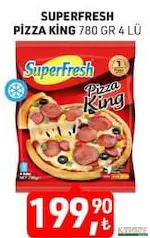SUPERFRESH PİZZA KİNG 4'LÜ 780 GR fiyat ve kampanya bilgisi